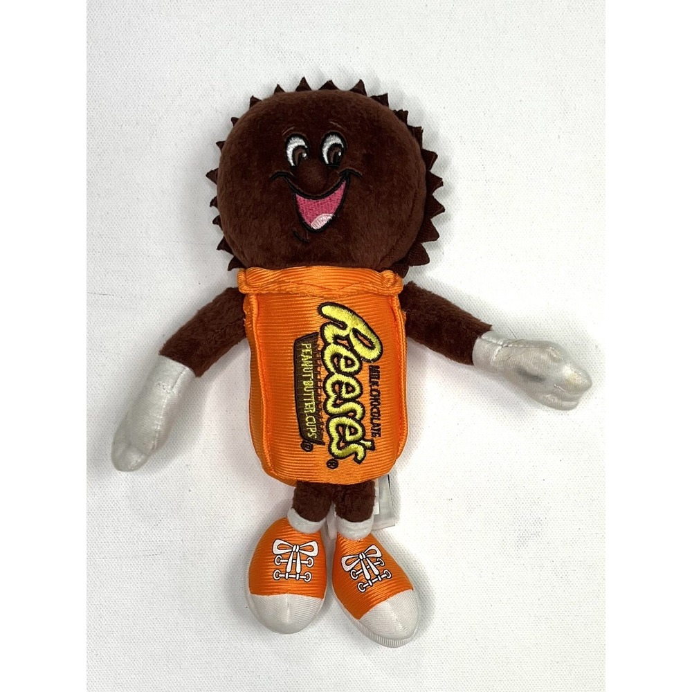 Reese's Plush Vintage 1994 Peanut Butter Cup Stuffed Petting Zoo 9 Inch